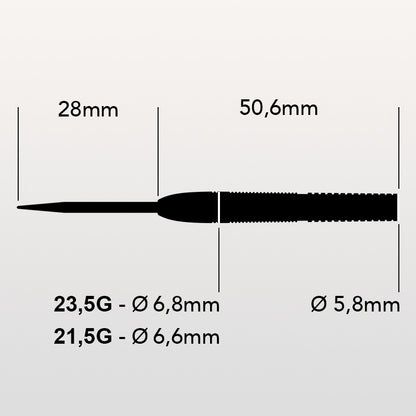 MASA "0" GEN2 Steeldart Set (limitiert auf 100 Sets)