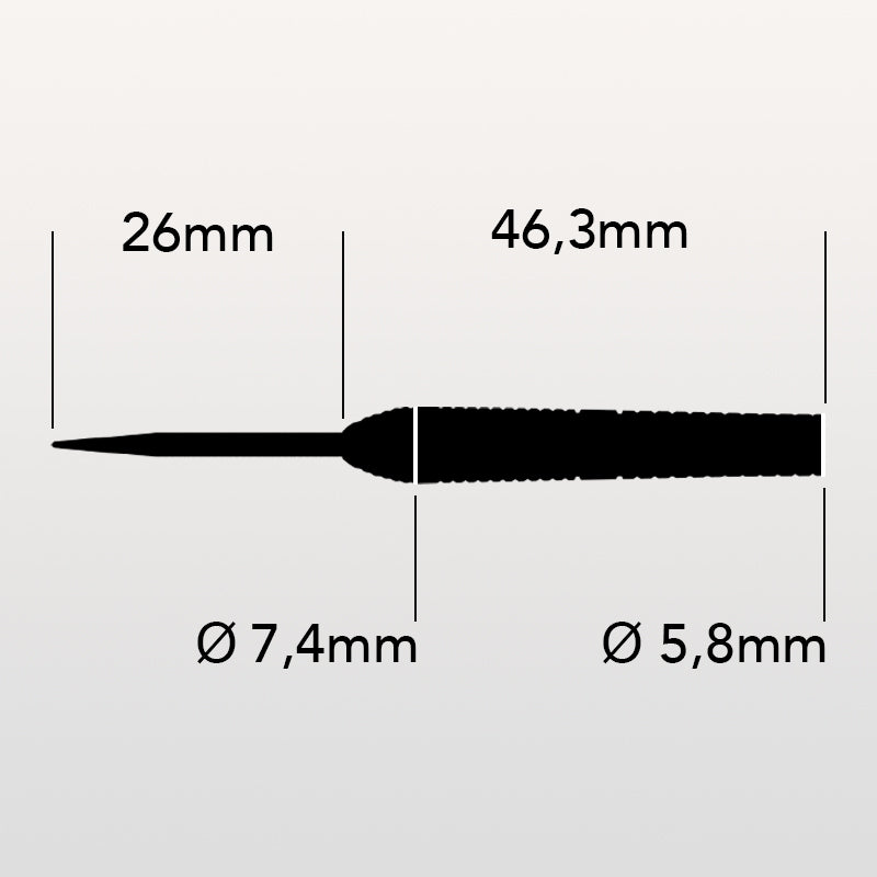 MASA 1 Steeldart Set - 24G (limitiert auf 100 Sets)