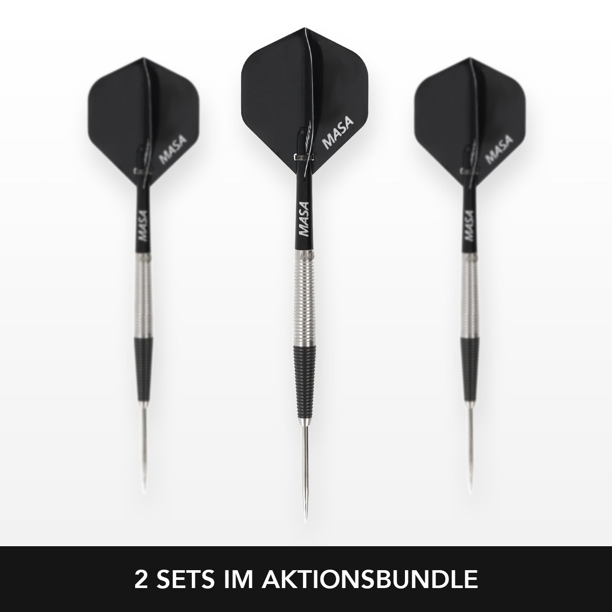Aktionsbundle Doppelpack - MASA 3 Steeldart Set - 22G